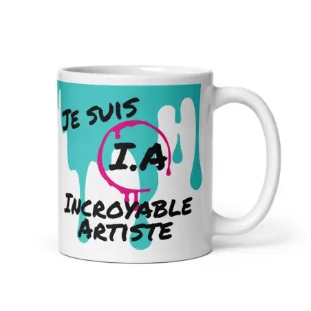Mug "Incroyable Artiste" I.A. | Cadeau Original pour Artiste