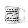 Mug "Incroyable Agent Immobilier" I.A. | Cadeau Humour Immo