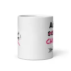 Mug "Adoles-chiante" I.A. | Cadeau Humour Ado Fille