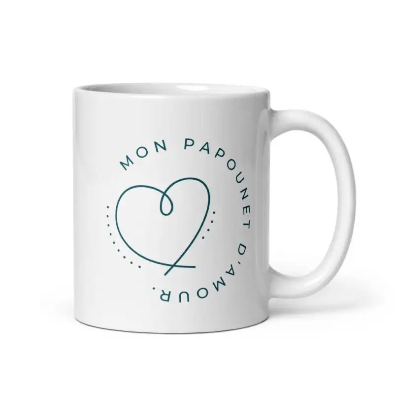 Mug "Papounet d'amour" | Cadeau Tendre pour son Papa