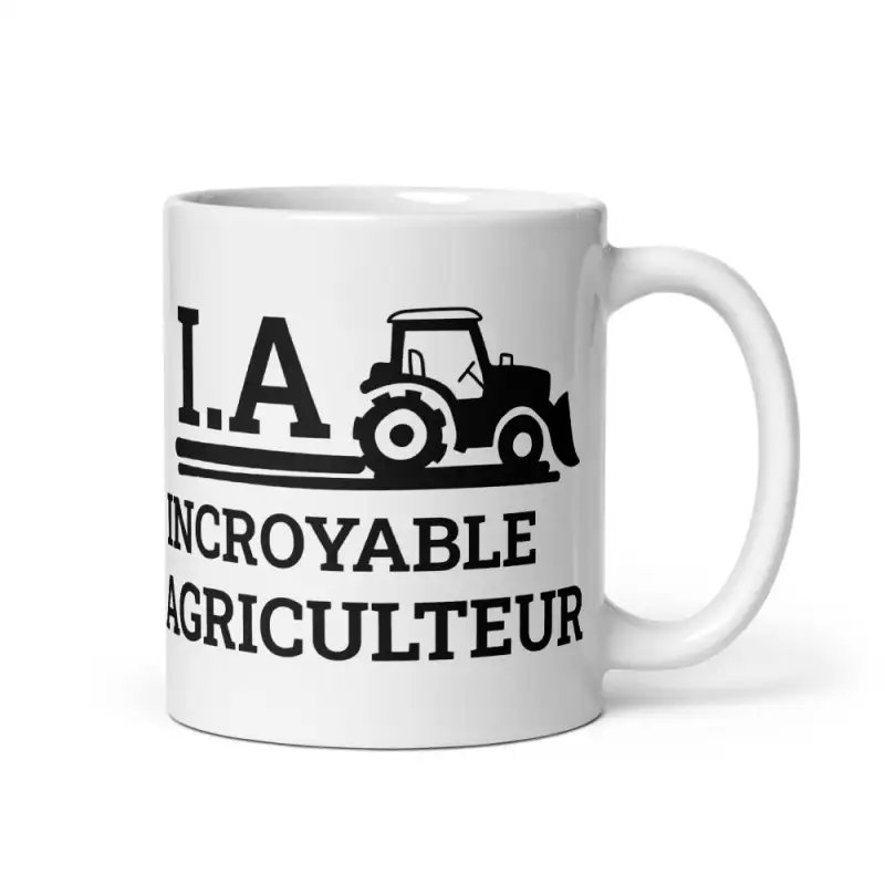 Mug "Incroyable Agriculteur" I.A. | Cadeau Humour Agriculteur