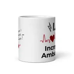 Mug "Incroyable Ambulancier" I.A. | Cadeau Humour Ambulancier