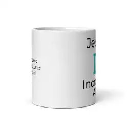 Mug Prénom "Incroyable Alain" I.A. | Style Design Turquoise