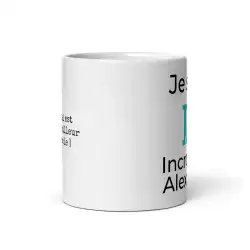 Mug Prénom "Incroyable Alexandre" I.A. | Style Design Turquoise
