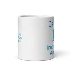 Mug Prénom "Incroyable Antoine" I.A. | Style Bleu Bicolore
