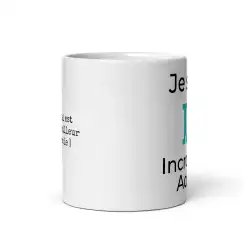Mug Prénom "Incroyable Adrien" I.A. | Style Design Turquoise
