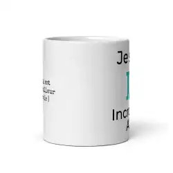 Mug Prénom "Incroyable Alan" I.A. | Style Design Turquoise