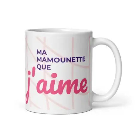 Mug "Maman que j'aime" | Cadeau Tendre pour Maman