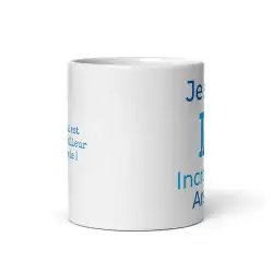 Mug Prénom "Incroyable Arsène" I.A. | Style Bleu Bicolore