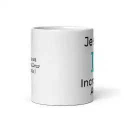 Mug Prénom "Incroyable Aimé" I.A. | Style Design Turquoise