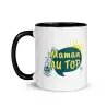 Mug "Maman au Top" | Cadeau Maman Cool & Fun