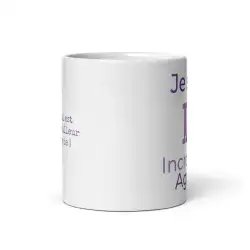 Mug Prénom "Incroyable Adrienne" I.A. | Style Mauve Douceur