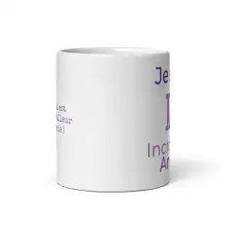 Mug Prénom "Incroyable Angèle" I.A. | Style Mauve Douceur