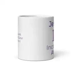 Mug Prénom "Incroyable Anouk" I.A. | Style Mauve Douceur