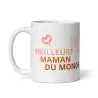 Mug "Meilleure Maman du Monde" | Cadeau Maman Fun & Coloré