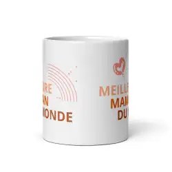 Mug "Meilleure Maman du Monde" | Cadeau Maman Fun & Coloré