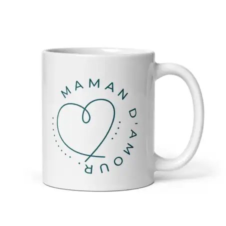Mug "Maman d'amour" | Cadeau Affectueux pour Maman