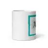 Mug "Merci" Style Carte | Cadeau Remerciement Turquoise