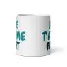 Mug "Je t'aime fort" | Cadeau Romantique & Tendance Turquoise