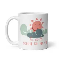 Mug "Tu es le soleil de ma vie" | Cadeau Original Vert