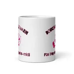 Mug "Doucement le matin" Panda | Version Rose Cocooning