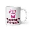 Mug Panda "Chantage Éventuel" | Cadeau Mignon Rose