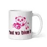 Mug Panda "Tout va bien" | Cadeau Mignon & Drôle Rose