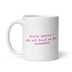 Mug Panda "Vie Sociale" | Cadeau Mignon Lecteur Rose
