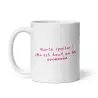 Mug Panda "Vie Sociale" | Cadeau Mignon Lecteur Rose