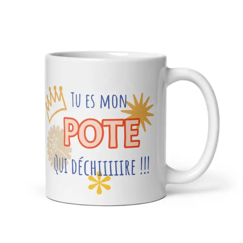 Mug "Mon Pote qui déchire" | Cadeau Meilleur Ami Homme