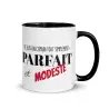 Mug "Copain Parfait et Modeste" | Cadeau Humour Couple Homme