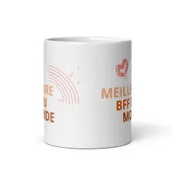 Mug "Meilleur BFF du Monde" | Cadeau Meilleure Amie Coloré
