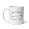 Mug "La vulgarité..." | Cadeau Humour Sarcastique Mauve