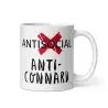 Mug "Antisocial & Anti-C*nnard" | Cadeau Humour Noir