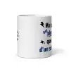 Mug "Ma patience est plus courte..." | Cadeau Humour Impatient