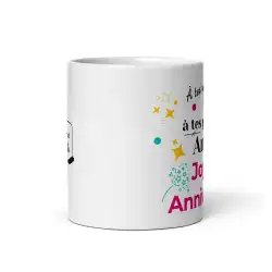 Mug Anniversaire "À tes rêves..." | Cadeau Poétique & Inspirant