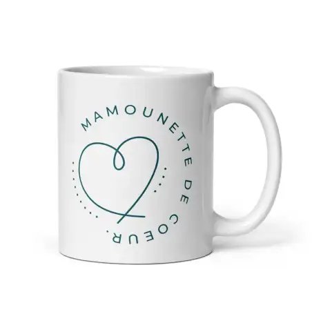 Mug "Mamounette de cœur" | Cadeau Tendre Belle-mère