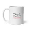 Mug "Bonne Fête" Fond Rose | Cadeau Festif Ballons Bleus