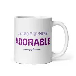 Mug BFF Adorable | Cadeau Original pour votre Meilleure Amie