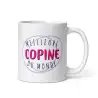 Mug Meilleure Copine du Monde | Cadeau Touchant pour une Amie en Or