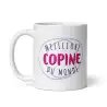 Mug Meilleure Copine du Monde | Cadeau Touchant pour une Amie en Or