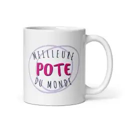 Mug Meilleure Pote du Monde | Le Trophée de la Meilleure des Amies