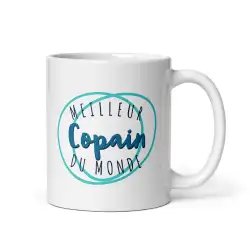 Mug Meilleur Copain du Monde | Cadeau Original pour un Ami Fiable