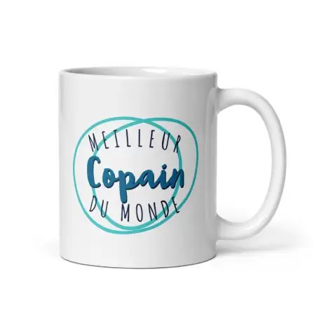 Mug Meilleur Copain du Monde | Cadeau Original pour un Ami Fiable
