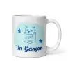 Mug Annonce Grossesse Garçon | Design Chat Mignon