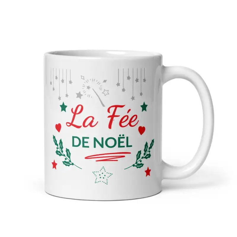 Mug La Fée de Noël | Cadeau Magique pour Femme | E-kado