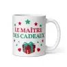 Mug Maître des Cadeaux de Noël | Cadeau pour Maman | E-kado