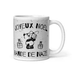 Mug Humour Piquant Noël | Bande de Naze (Version Dark) | E-kado