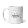 Mug Mode Noël Activé | Lapin Mignon Noir et Blanc | E-kado
