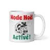 Mug Mode Noël Activé | Raton Laveur Drôle et Coloré | E-kado